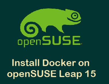 Install-Docker-OpenSUSE-Leap-15