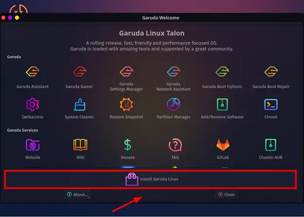 Install-Garuda-Linux