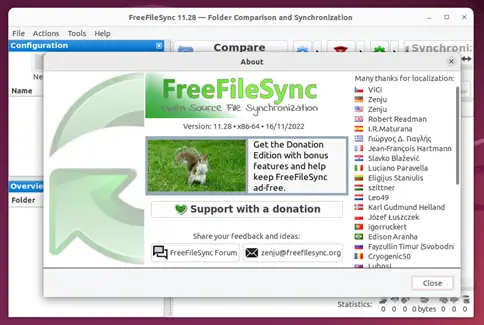 About-Screen-FreeFileSync-Ubuntu-Linux