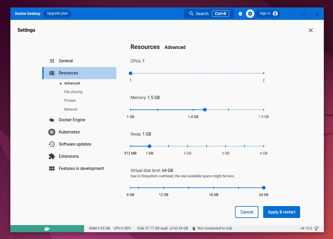 Docker-Desktop-Resources-Configure-Ubuntu