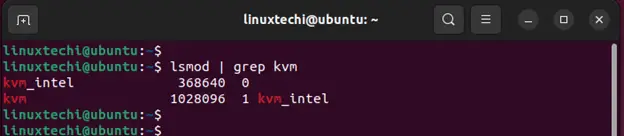 lsmod-kvm-module-ubuntu-linux