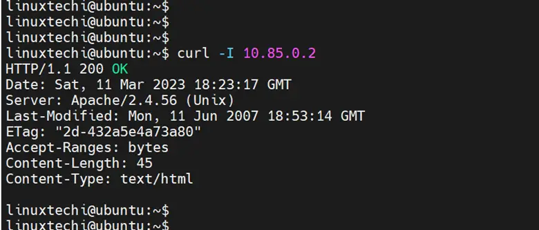 Curl-Command-Httpd-Pod-Ubuntu