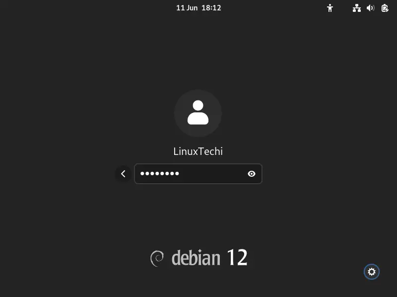 Login-Screen-Post-Debian12-Installation