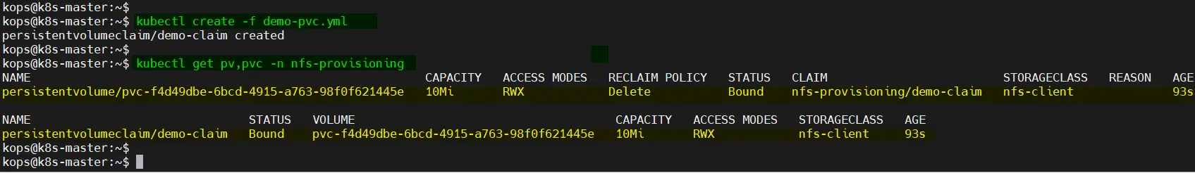 NFS Server and client configuration_K8SOQ-K8S/Kubernetes