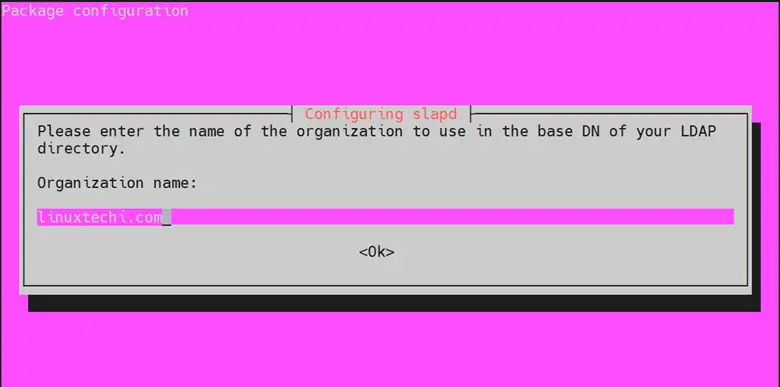 Organization-Name-Ldap-Server-Ubuntu