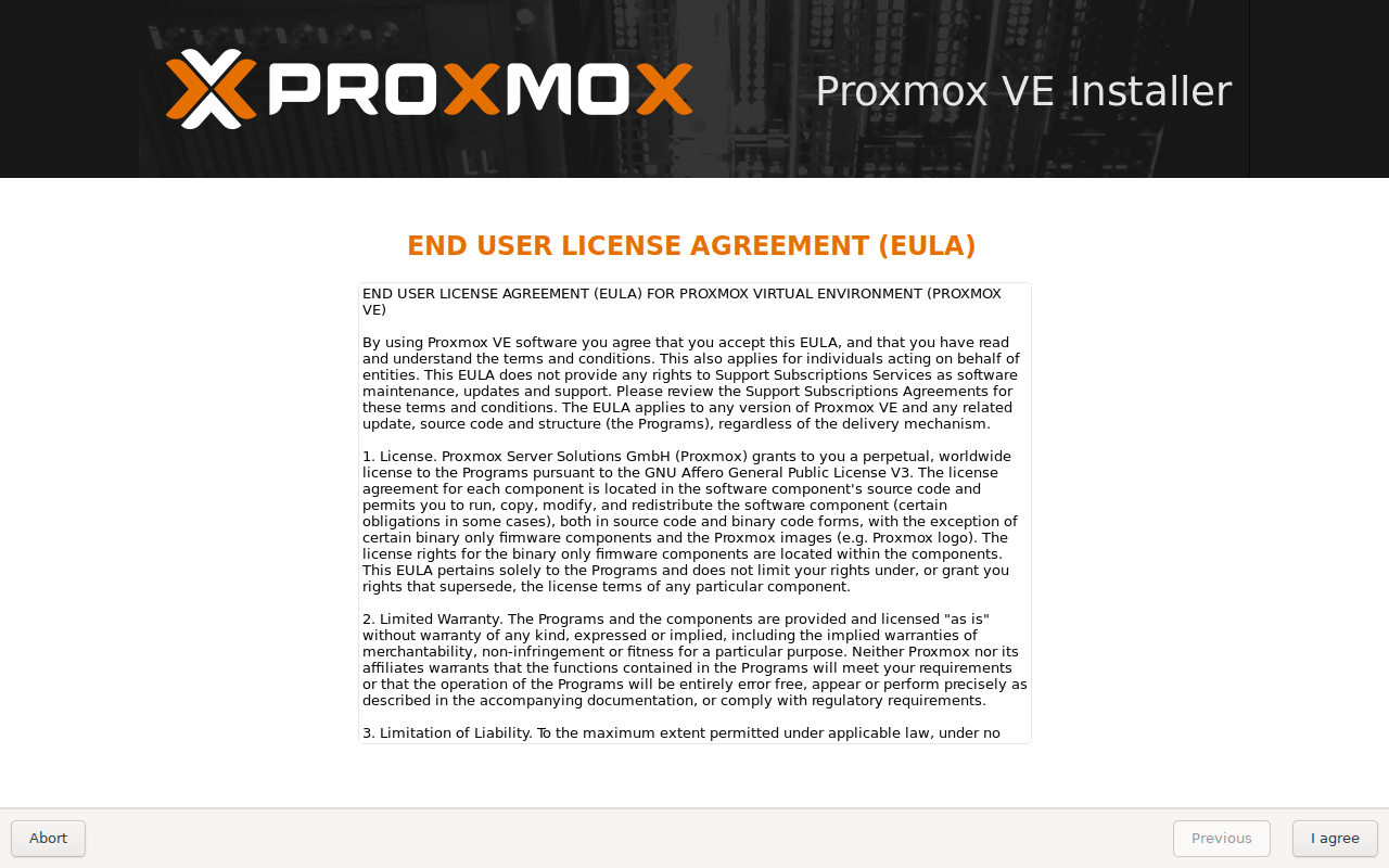 Accept-End-User-License-Agreement-Proxmox