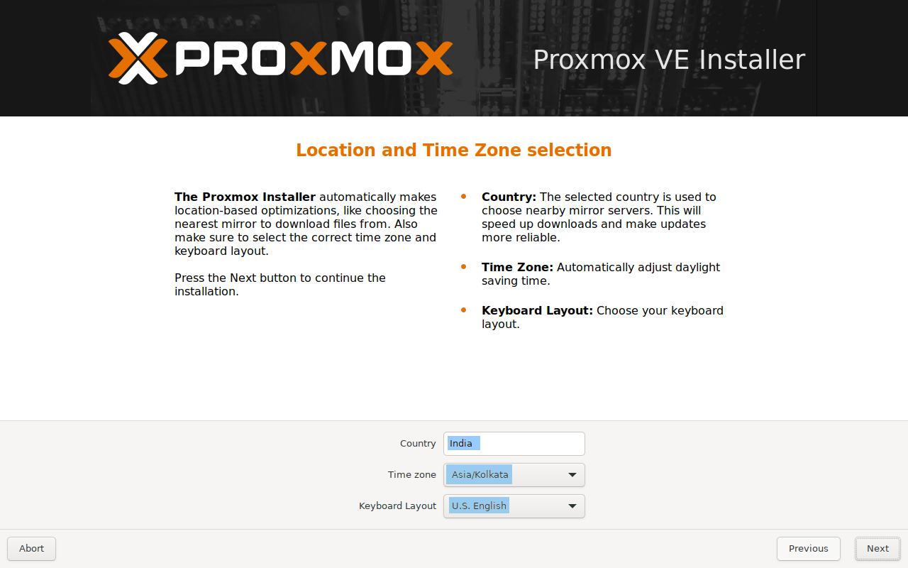 Set-Location-TimeZone-Proxmox-Installer