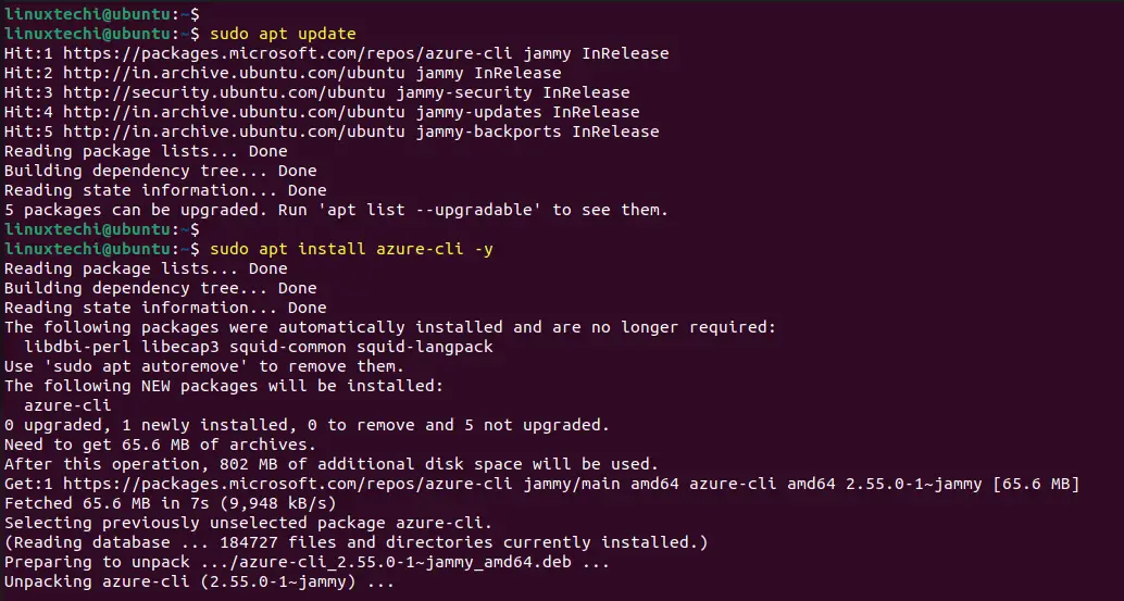 Install-Azure-Cli-on-Ubuntu-22-04