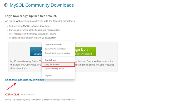 Copy-Mysql-Server-Download-Link