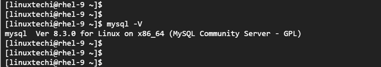 Verify-MySQL-Server-Version-RHEL9