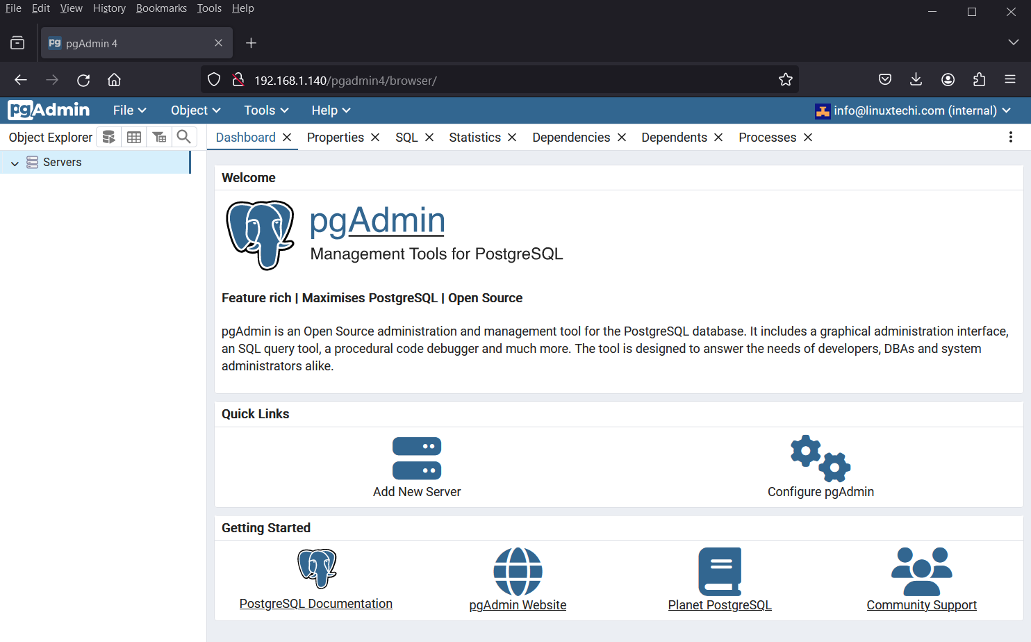 pgAdmin-Graphical-User-Interface-Ubuntu-22-04