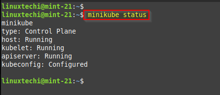 Verify-Minikube-Status-LinuxMint21