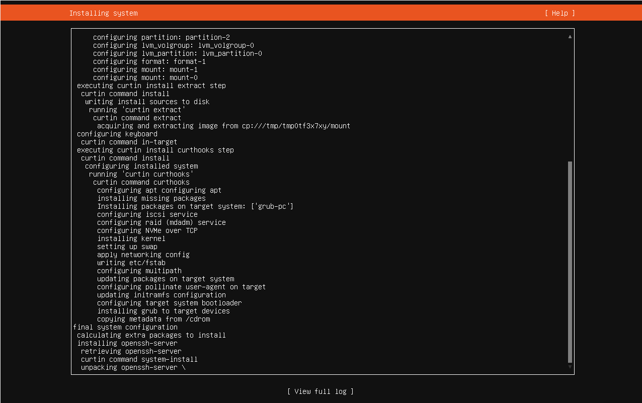 Install Ubuntu Server 24.04