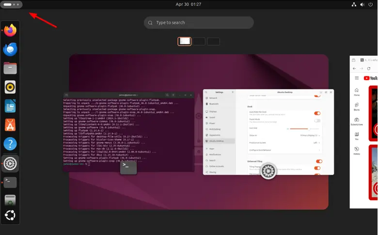 GNOME-WorkSpace-Ubuntu-Desktop