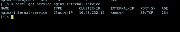 Kubernetes Service Status Kubectl Command