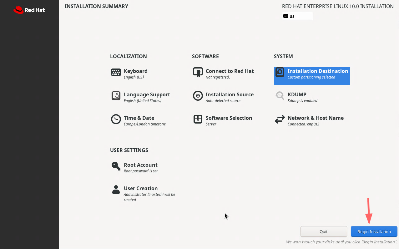 How to Install RHEL 10